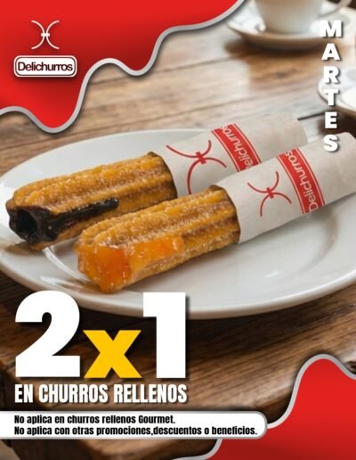 MARTES 2X1 CHURROS