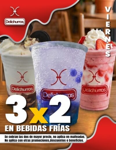 Bebidas 3x2